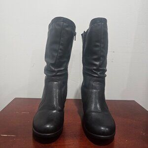 Aquaskin Women Winter boots size 6.5, Black